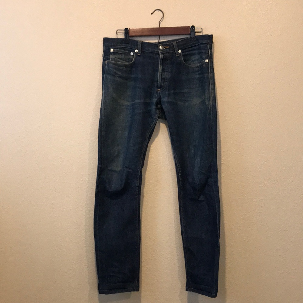 APC raw denim/selvedge jeans